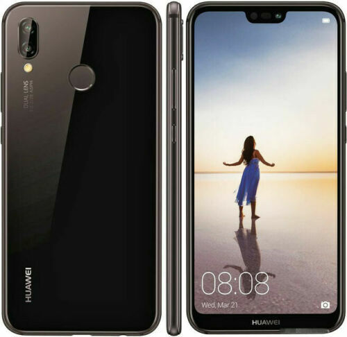 The Price Of Huawei P20 lite Hybrid Dual SIM 128GB 4GB RAM Smartphone BLACK  | Huawei Phone
