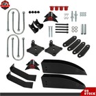 Rear Leaf Spring Relocation Pocket Kit+Axle Seats For 1955-1957 Belair 150 210