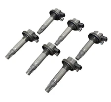 OEM FoMoCo 6Pc Ignition Coils For 2007 - 2014 Ford 3.5L V6 7T4E - 12A366 - EE