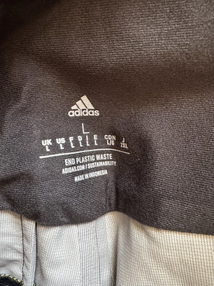 Adidas $400 Hombres Grandes TERREX 3 CAPAS POST-CONSUMO Nylon Nieve Pantalones Oliva HC7717 Foto 2 de 4