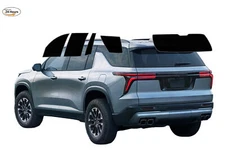 Computerized Custom PreCut 2Ply Window tint film kit For Chevy Traverse 2024-25