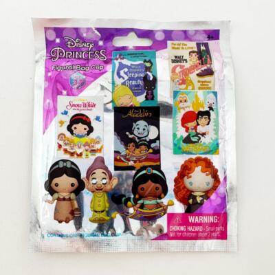 Disney Princess Figural 3D Bag Clip : Series 37 - YOU CHOOSE!