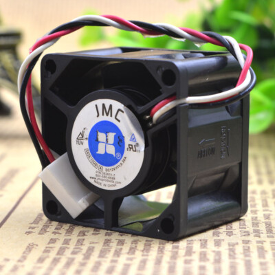 1PC JMC 3828-12HB 4028 3.8CM 12V 0.3A 3-Wire Double Cooling Fan