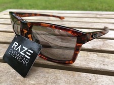 RAZE Eyewear Sunglasses Journey mirrored lens tortoise smoke brown 2020