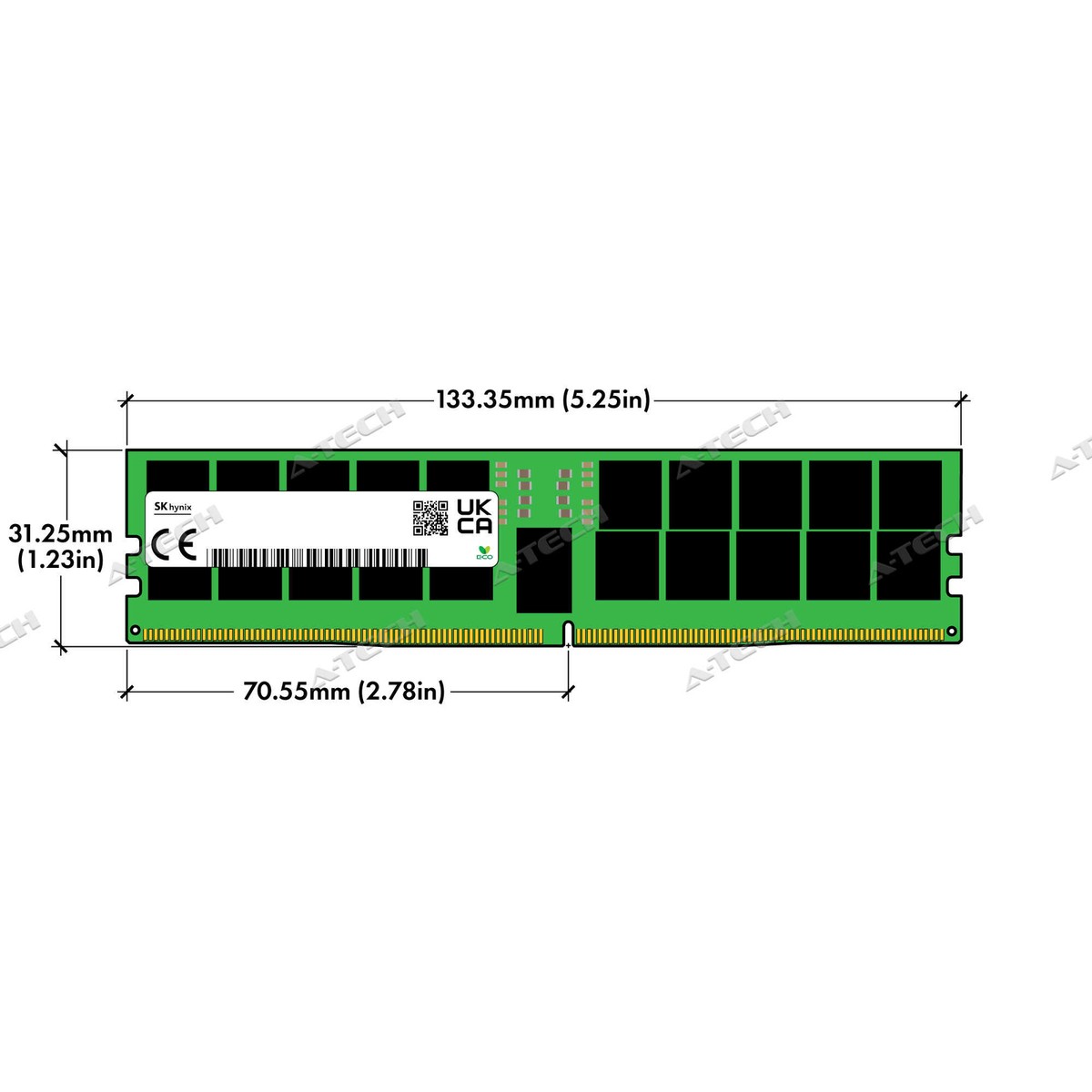 Hynix 64GB DDR5-5600 EC8 RDIMM HMCG94AGBRA181N HMCG94AGBRA Server