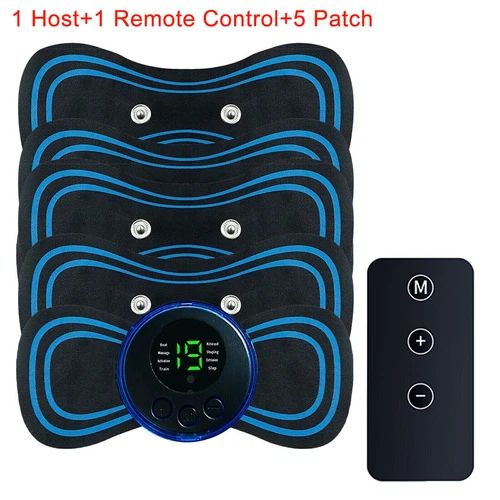 Tens Machine Massagers EMS Full Body Relax Pads Portable Tens Unit Rechargable - Picture 20 of 21