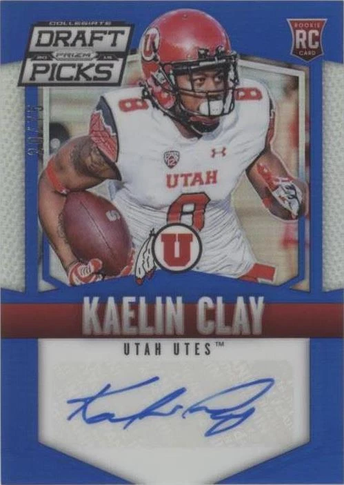 Blue Prizm Autographs