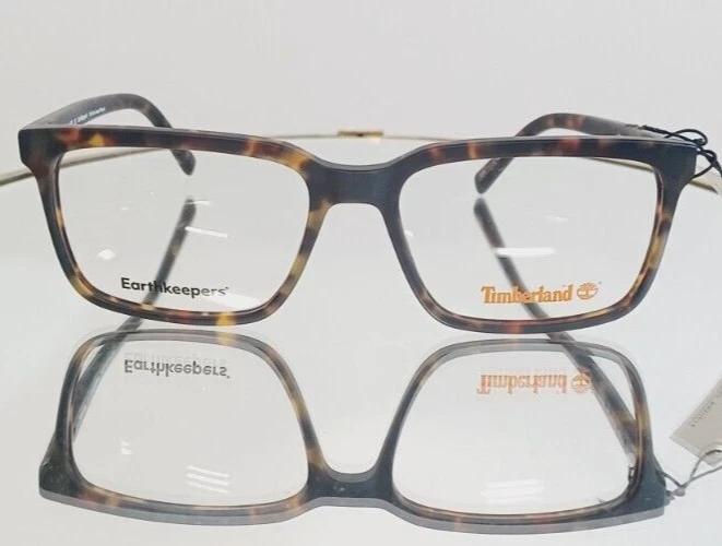 Occhiali da vista originali TIMBERLAND TB1580 056 TARTARUGA OPACA plastica NUOVI 57 17 145