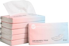 Car Tissue Refills 300 Sheets Facial Tissues Refills Car Visor Tissue Holder