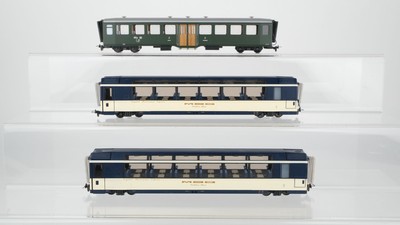 STL-Models H0m Konvolut Panoramawagen ''Golden Pass'' Durchgangswagen MOB u.a.