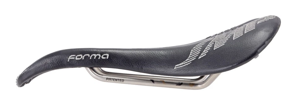 Selle SMP Forma 碳纤维公路自行车鞍座 137 毫米黑色 7x 7 毫米 AISI 钢制公路意大利 — 第 2/4 张图片