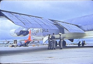 Vietnam War 1960 USAF B-52 7th Bomb Wing Tail Number 55-0074 Slide (71)
