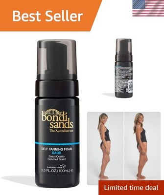 Lightweight Self Tanning Foam with Aloe Vera for a Streak-Free Tan - 3.3 Fl Oz