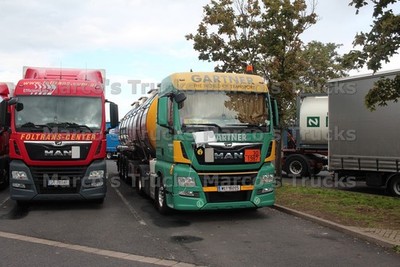 LKW Foto MAN TGX Tankwagen Auflieger Österreich grün GARTNER THE WORLD OF #l9jz