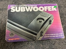 Vintage Sparkomatic Ss65 Subwoofer 100-watt Amplified Automatic New Old Stock