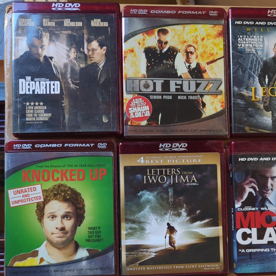 Lot of 22 HD-DVD (Some Combo Format DVD) | eBay