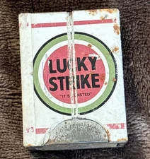 Metal Lucky Strike Pocket Ashtray