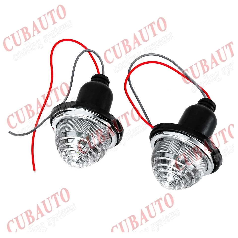 2x Classic Mini L594 anteriore/posteriore luci chiare per Land Rover DE - Immagine 2 di 4