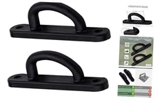 2 PCS Rotary Latch D Shape Striker Plates Compatible with Century Leer Truck