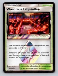Wondrous Labyrinth Prism Star 158/181 Sun & Moon Team Up