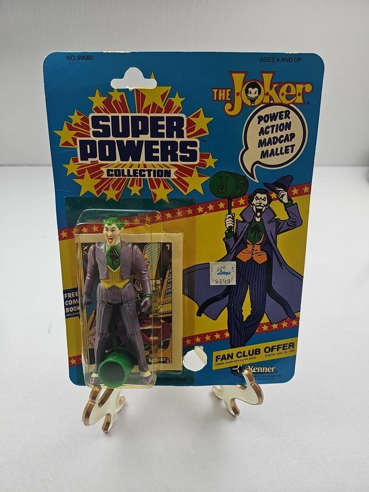 Super Powers Canadá Vintage Kenner 1984 Serie 12 Back Joker De colección Leer Foto 2 de 4