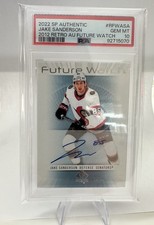 JAKE SANDERSON RC Retro Future Watch AUTO /199 PSA 10 2022-23 SP Authentic