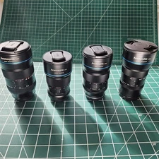 Sirui Anamorphic 1.33x E-Mount Lens Full Set