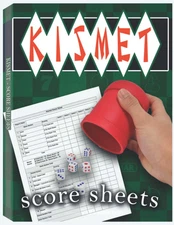 Kismet Score Sheets: 100 Kismet Score Pads Kismet Dice Game Score Book