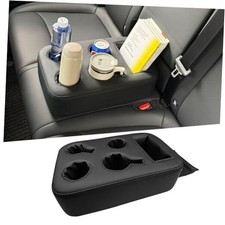 Car Back Seat Cup Holder, PU Leather Couch Sofa Bed Cup Holder Expander Tray,