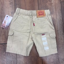 NWT Levi s Levi Strauss Co Boy s Relaxed Fit Cargo Shorts Size 5 Regular Tan