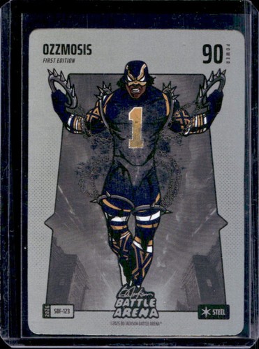 2026 Bo Jackson Battle Arena 1st Edition Ozzmosis Battlefield Steel #SBF-123