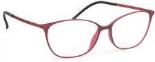 NEW Silhouette Urban LITE Fullrim 1590 Eyeglasses 3040 Cranberry Red AUTHENTIC