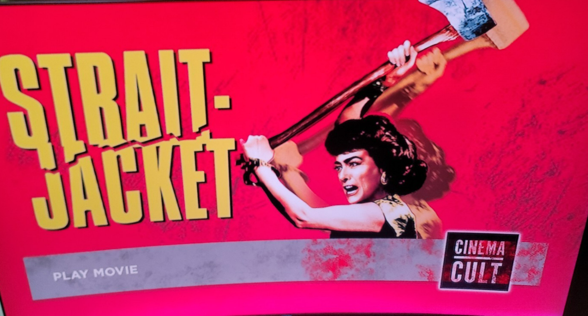 Strait-Jacket , 1963 (DVD) Region 0 - U.S Compatible -Cinema Cult