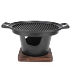 1 Portable BBQ Grill Compact Smokeless Charcoal Stove For Outdoor Use