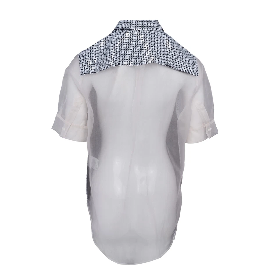 Sandro Paris Women's Shirt Size 3 / L Sequins C9767E - Image 4 of 4