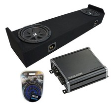 06-14 Honda Ridgeline Truck Kicker Comp C10 Dual 10" Sub Box Package CXA8001 Amp