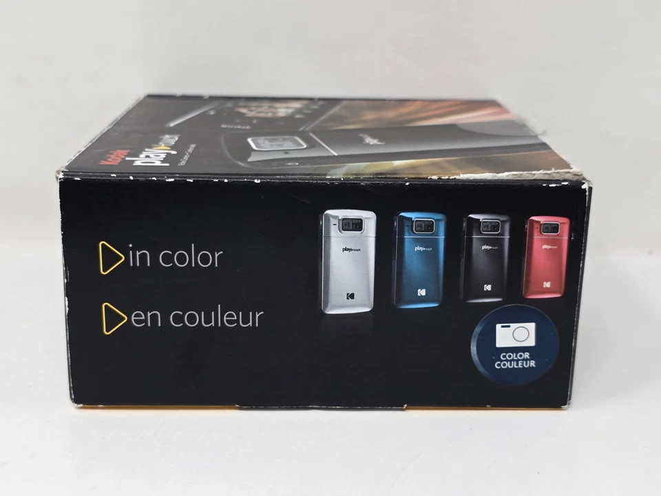 Kodak PlayTouch Zi10 Video Camera (Blue) - OPEN BOX - Image 4 of 4