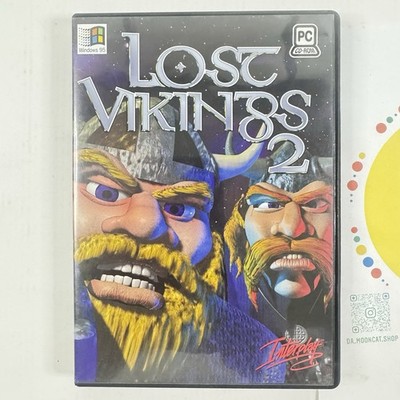 Lost Vikings 2 PC Spiel 1996 Interplay komplett auf Disk Handbuch Windows 95 CD ROM