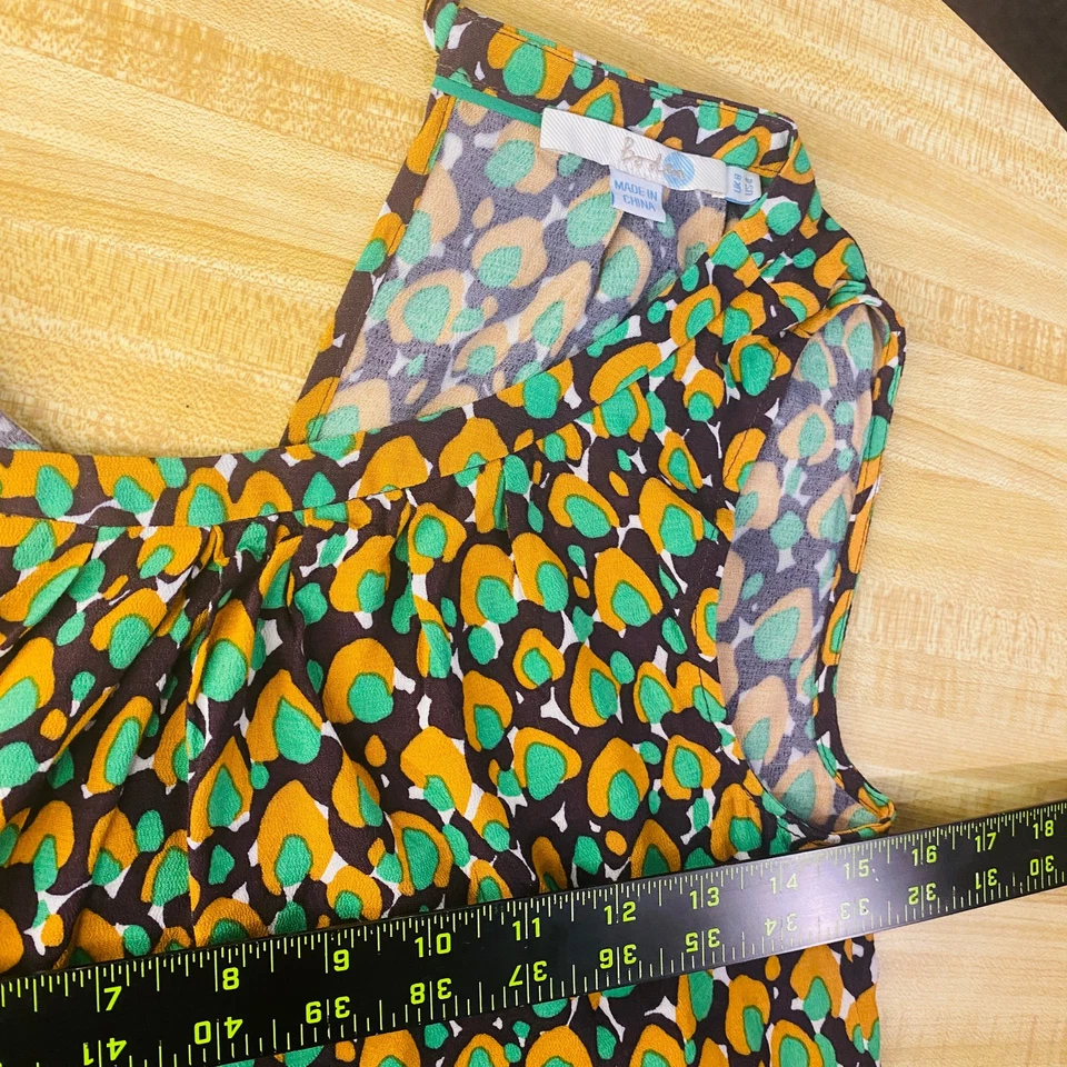 Blusa sin mangas Boden para mujer talla 4 clásica con estampado preppy sin mangas de avacodo 8 Reino Unido Foto 4 de 4