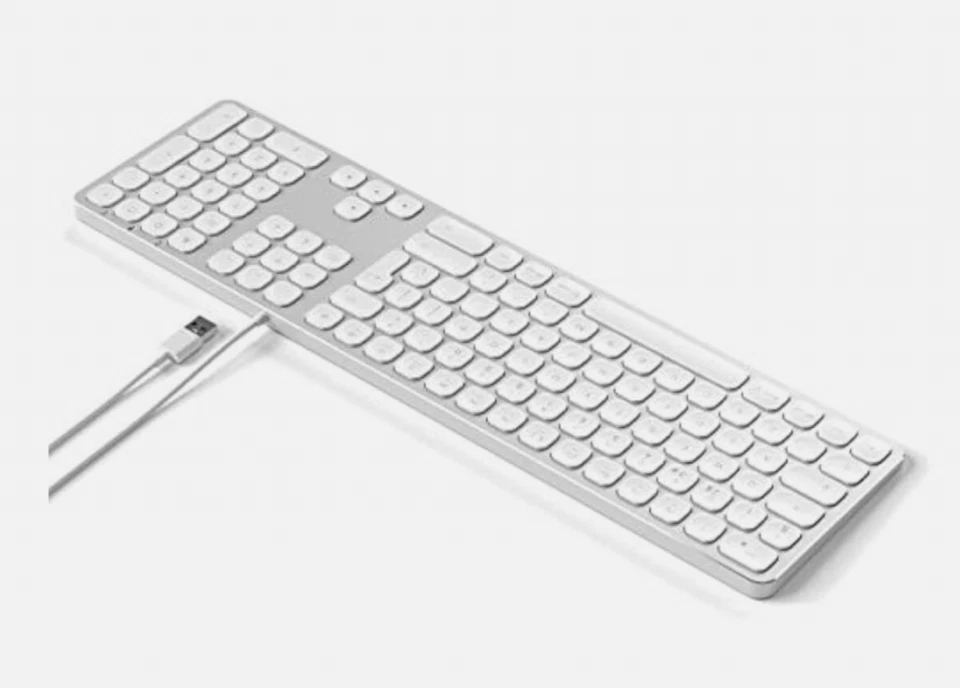 Satechi Aluminium USB Wired Keyboard Numeric Keypad Compatible with iMac Pro UK - Image 2 of 4
