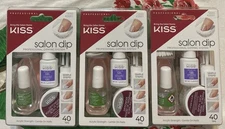 3~Kiss Salon Dip Powder Nail Kit Professional Dipping System Kit 72050 KSD01