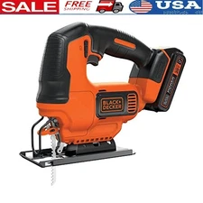 Cordless Jig Saw 20V MAX Variable Speed Tool Free Blade Change Bevel Angle New