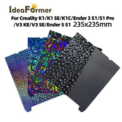K1C Build Plate 235x235mm for Creality K1/K1 SE/K1C/Ender 3 S1/S1 Pro/V3 KE/V3