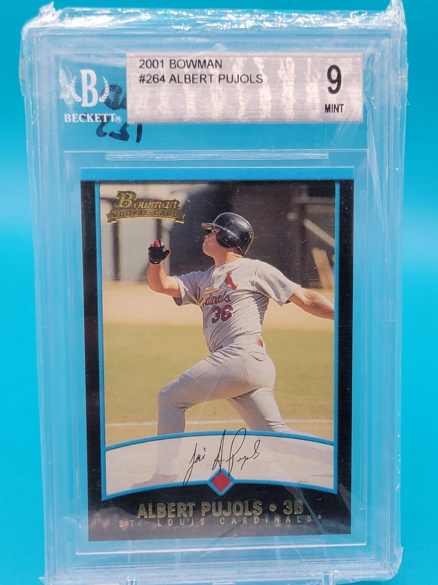 Topps Albert Pujols Grade 9.5 Baseball Sports Trading Cards
