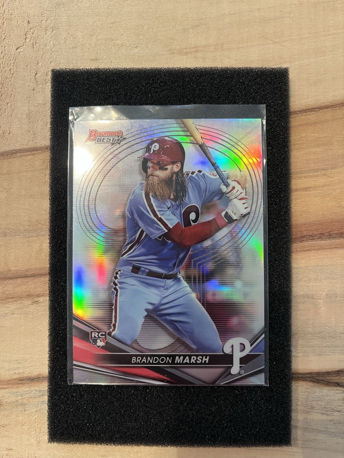 2022 Bowman's Best - Brandon Marsh #51 Refractor (RC)