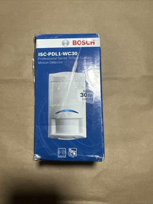 #ad Bosch Pro Series Tritech Curtain Motion Detector ISC PDL1 WC30G 100#x27; $59.95