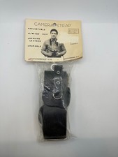 Vintage Levy  s Handcraft Genuine Leather Camera Strap   Brand New