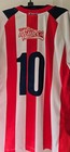Junior de Barranquilla Jersey Pasta La Muneca Large Red and White Stripes — photo 4