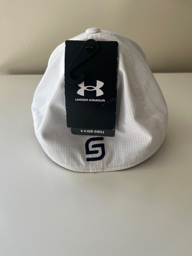 NEW Under Armour Golf Men's Jordan Spieth White M/L Fitted Golf Hat/Cap - Picture 4 of 9