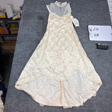 Oralie Original Lace Wedding Dress Size 8 Ivory Vintage Bridal Ivory/Cream